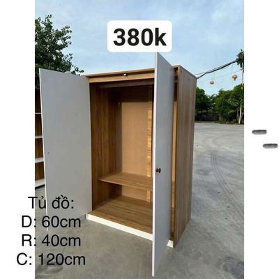 Tủ quần áo gỗ 2 cánh 120cm MỚI chưa ráp. Mua bán Tủ, kệ gia đình tại Quận 8 Tp Hồ Chí Minh được đăng bởi Tào Huệ Lệ