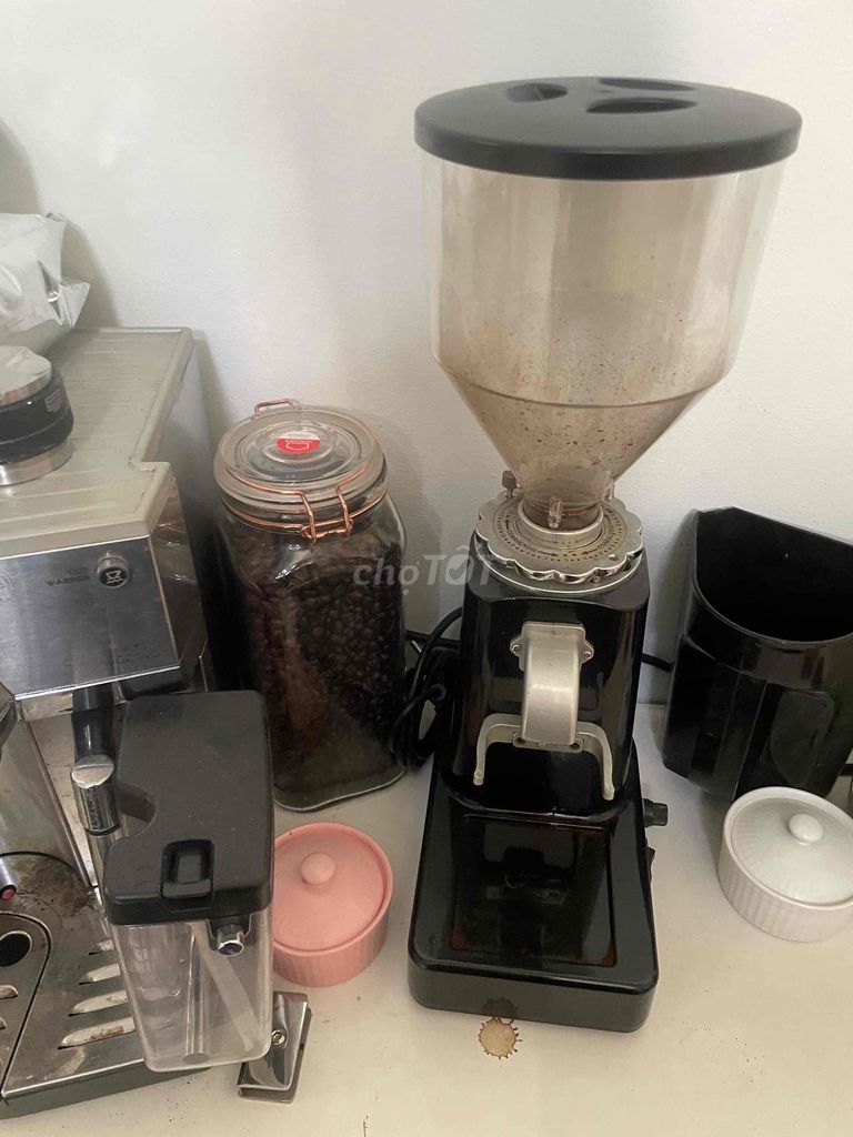 Máy pha cafe DELONGHI EC 860M Ý và máy xay hạt