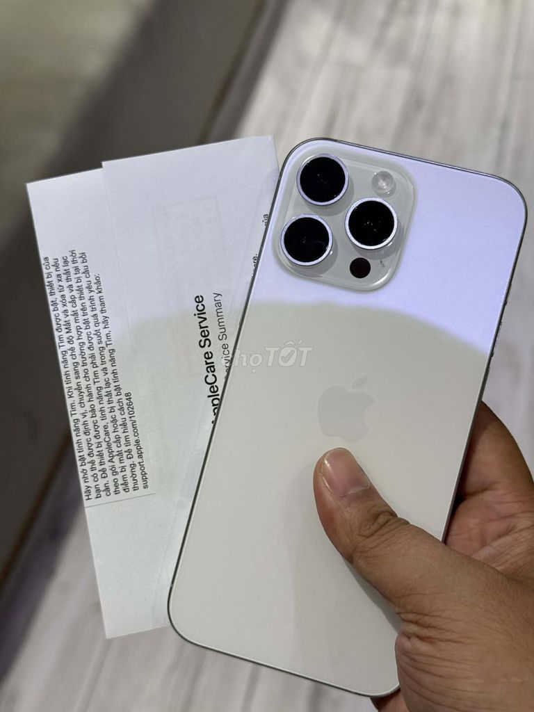 Apple iPhone 16 Pro Max 256GB Trắng. Mua bán Điện thoại tại Quận 1 Tp Hồ Chí Minh được đăng bởi Hội Đồ Điện Tử hình 1