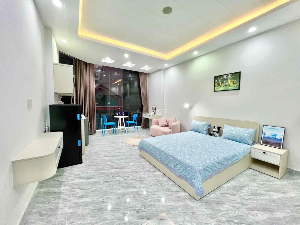 🔥CHO THUÊ CĂN HỘ CAO CẤP 30m2 VIEW THÀNH THỐ-CÁCH QUẬN 5 CHỈ 5p ĐI XE