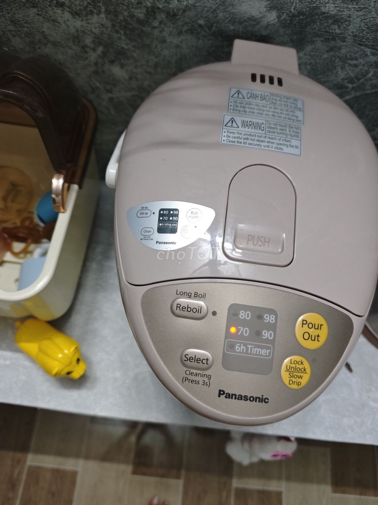 Bình thủy điện Panasonic 3 lít Trắng kem. Mua bán Bếp, lò, đồ điện nhà bếp tại Quận 11 Tp Hồ Chí Minh được đăng bởi Huyen hình 1