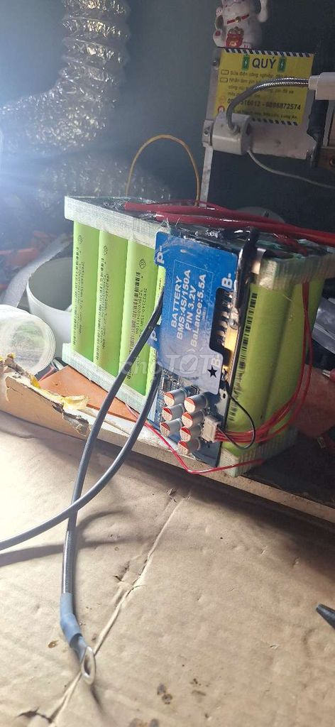 Pin lưu trữ Lifepo4 12V 45Ah. Mua bán Đồ chuyên dụng, Giống nuôi trồng tại Huyện Bến Lức Long An được đăng bởi quý phan chuyên pin lithium hình 1