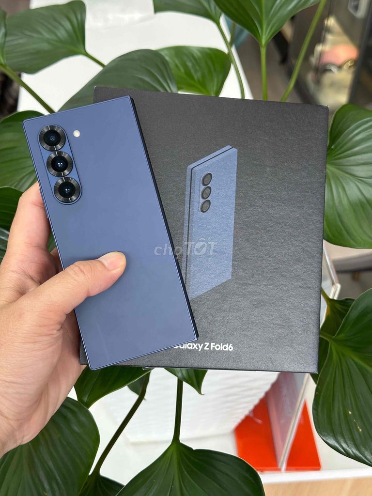 Samsung Z Fold 6 12/256GB Blue Bản VN Keng fullbox. Mua bán Điện thoại tại Quận Ninh Kiều Cần Thơ được đăng bởi Quý Mobile Cần thơ hình 1