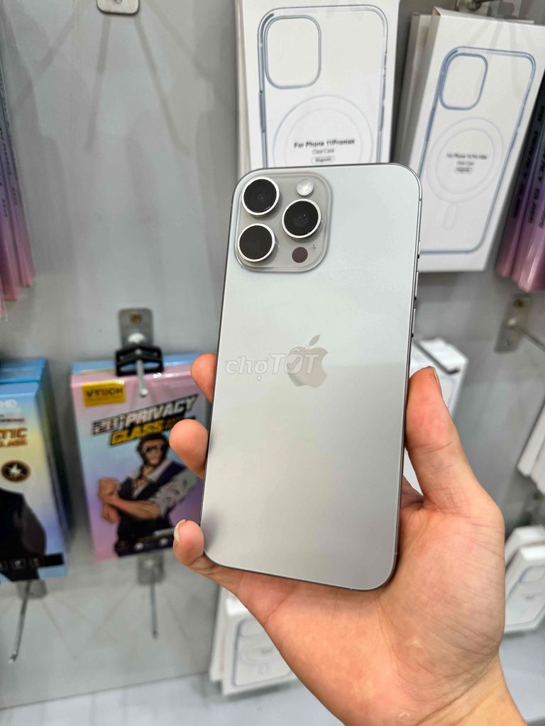 Apple iPhone 16 Pro Max 256GB Bạc. Mua bán Điện thoại tại Quận Bắc Từ Liêm Hà Nội được đăng bởi Gia định hình 1