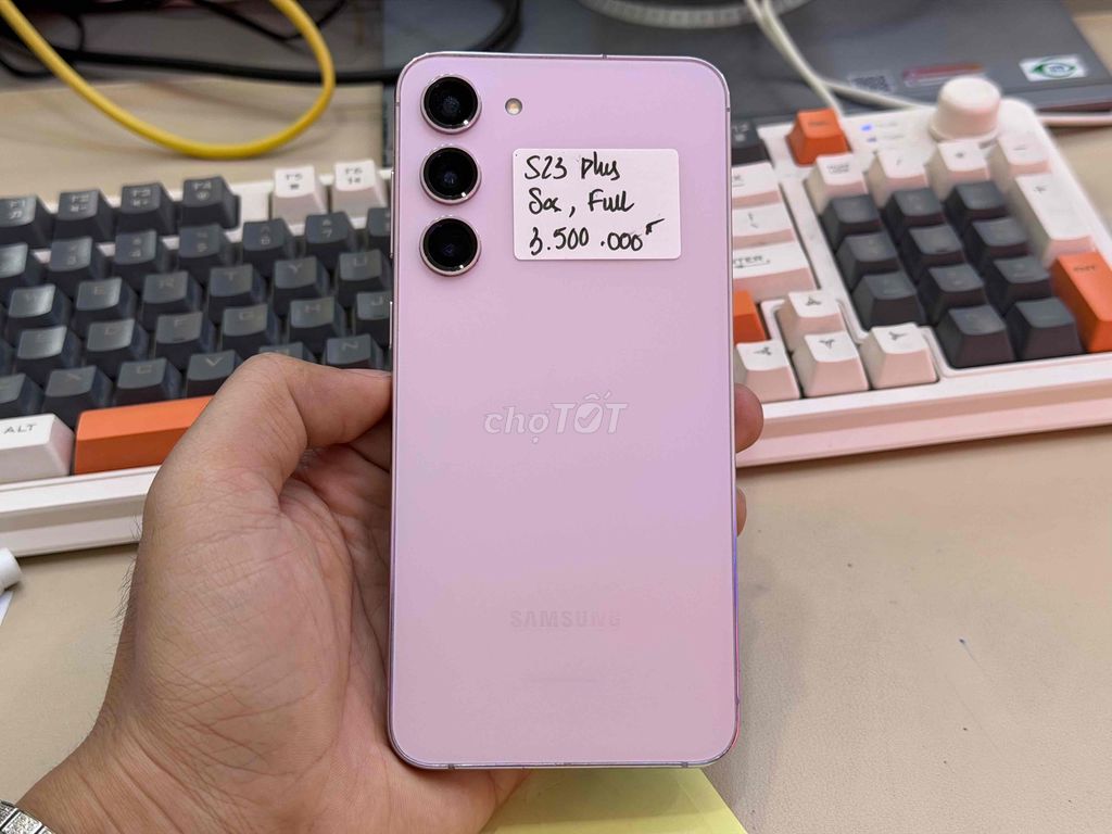 Samsung S23 Plus 256GB Tím Màn hình sọc. Mua bán Điện thoại tại Quận Ninh Kiều Cần Thơ được đăng bởi NHƠN MOBILE 107 XÔ VIẾT NGHỆ TĨNH hình 1