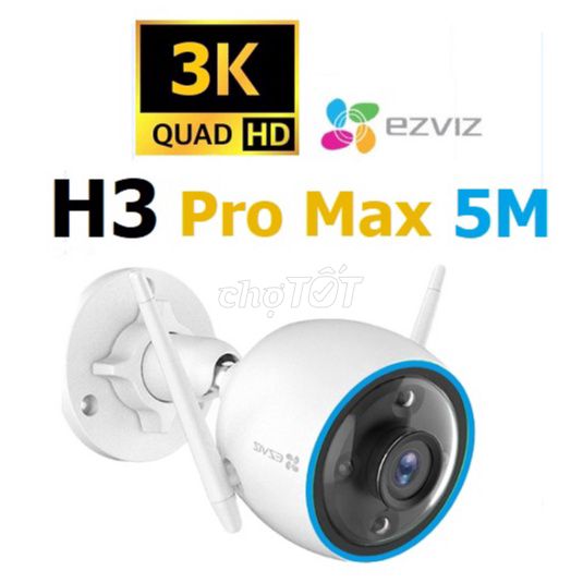 Camera Ezviz H3 độ phân giải 5MP 3K