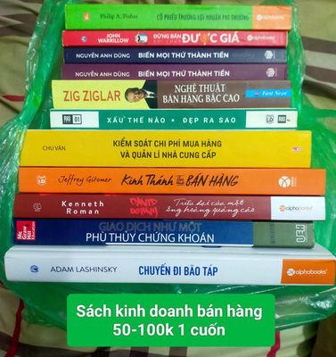 Pass ít sách self-help, kinh doanh bán hàng. Mua bán Sách tại Quận 10 Tp Hồ Chí Minh được đăng bởi Khôi Võ