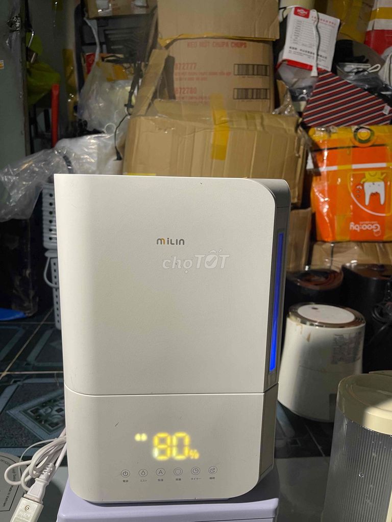Máy tạo ẩm MILIN Trắng Nhật Bản. Mua bán Quạt tại Huyện Bình Chánh Tp Hồ Chí Minh được đăng bởi Thu Yumi hình 1