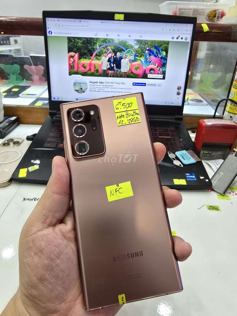 Samsung Note 20 Ultra - 12/128GB. Mua bán Điện thoại tại Thành phố Long Xuyên An Giang được đăng bởi Facebook Cầm Đồ Thúy Vân hình 1