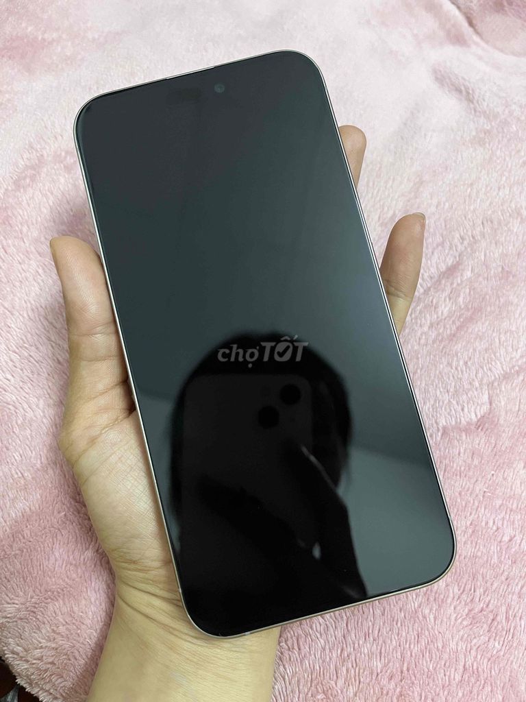 Apple iPhone 15 Pro Max 256GB Xám Mới keng. Mua bán Điện thoại tại Huyện Củ Chi Tp Hồ Chí Minh được đăng bởi Baby hình 1