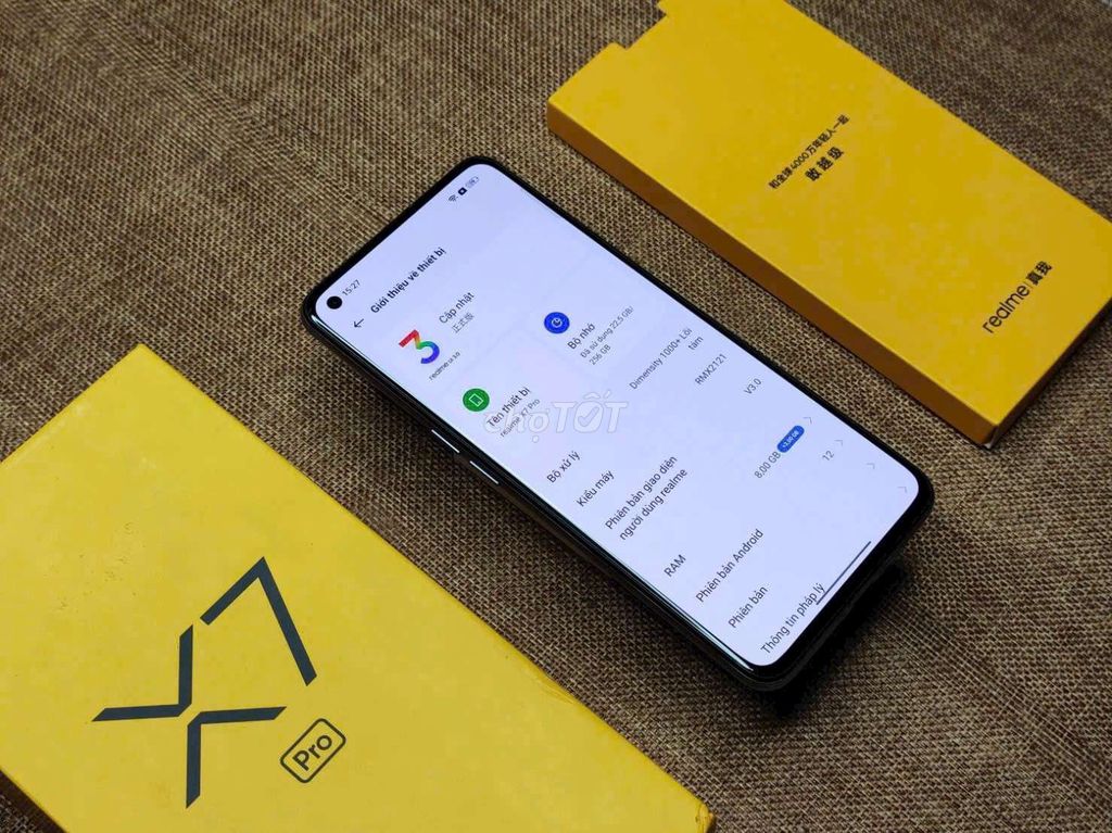 Realme X7 Pro 256GB Xanh. Mua bán Điện thoại tại Thành phố Long Xuyên An Giang được đăng bởi Trung Mobile  hình 1
