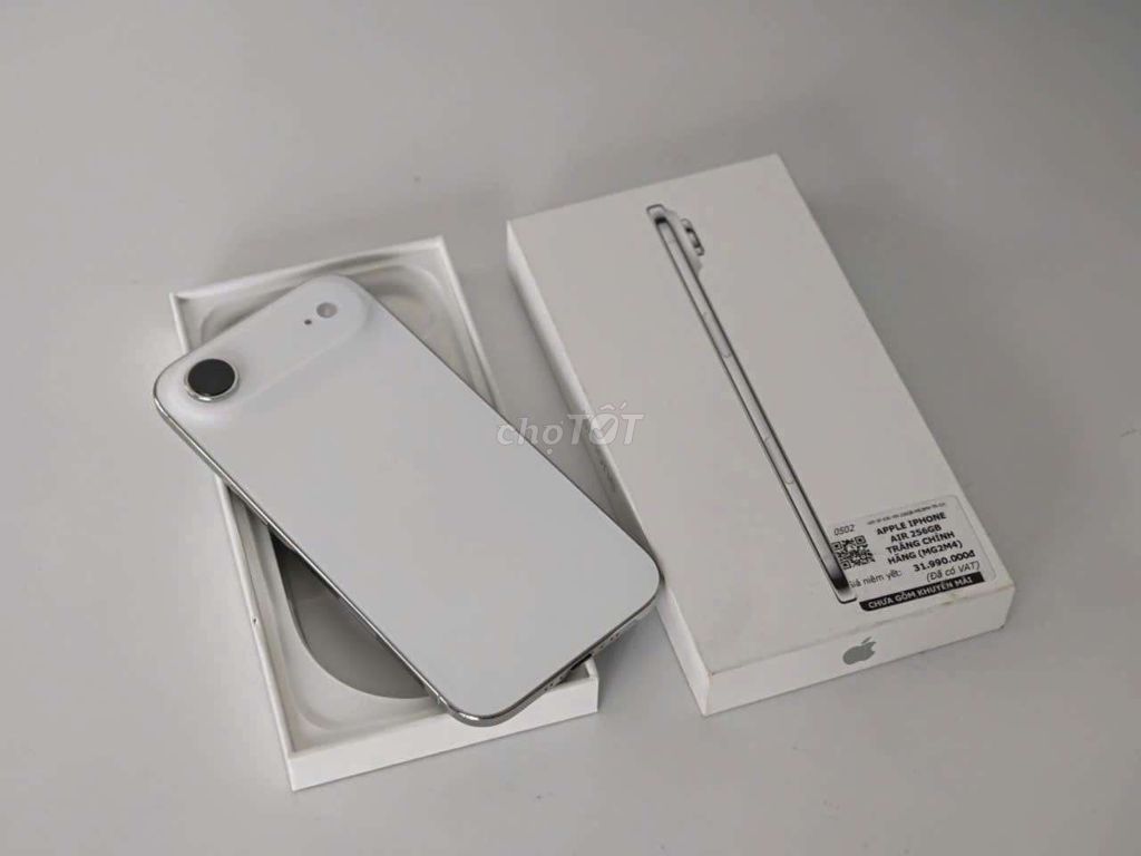 Apple iPhone Air 256GB Trắng VN/A 99%. Mua bán Điện thoại tại Quận Ninh Kiều Cần Thơ được đăng bởi Lê Khang hình 1