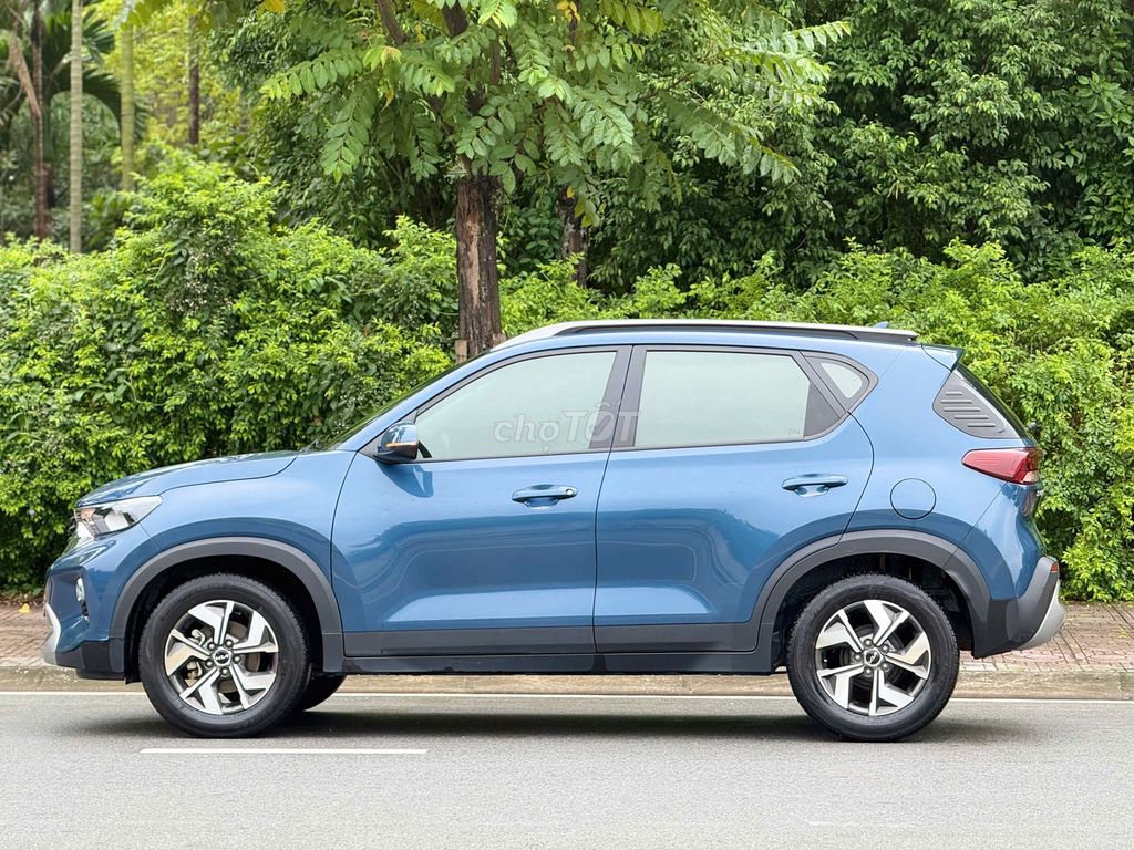 Kia Sonet 2021 màu xanh. Mua bán Ô tô tại Quận Long Biên Hà Nội được đăng bởi Long Biên Cars hình 8