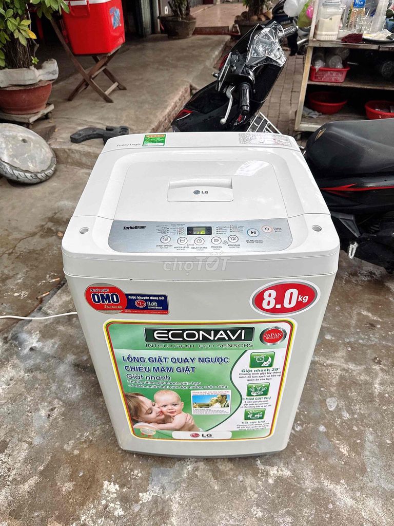 Máy giặt LG 8kg cửa trước. Mua bán Máy giặt tại Thành phố Buôn Ma Thuột Đắk Lắk được đăng bởi Tuấn tú hình 1