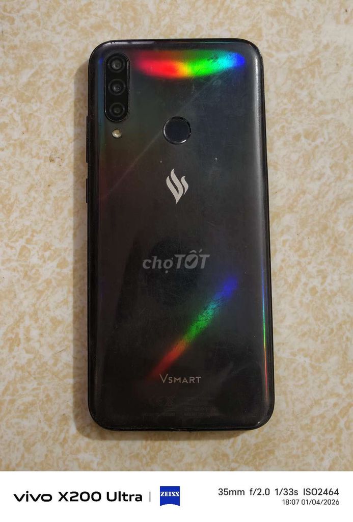 Vsmart Điện thoại Đen không lên nguồn. Mua bán Điện thoại tại Huyện Nhơn Trạch Đồng Nai được đăng bởi Hạt Bụi Nhỏ hình 1