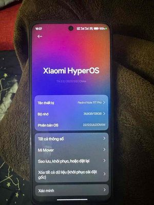 Xiaomi Redmi Note 11T Pro 8GB/128GB Đen