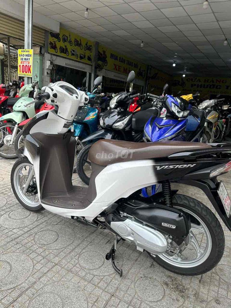 Honda Vision 2018 Trắng đen 3D. Mua bán Xe máy tại Thành phố Thuận An Bình Dương được đăng bởi xe máy phước thịnh hình 7