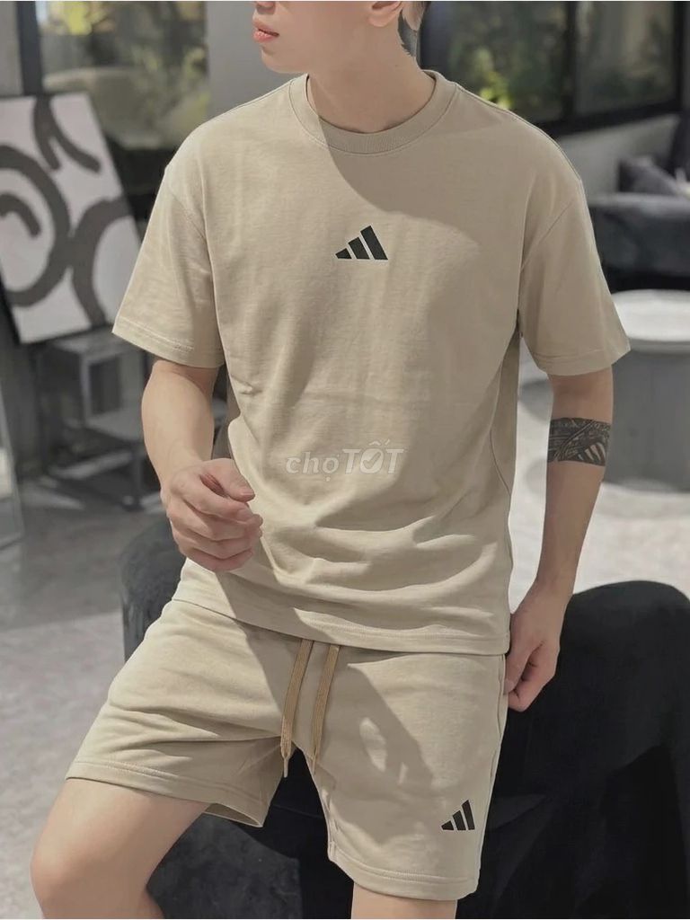 Bộ quần áo thể thao Adidas Nam Cotton. Mua bán Đồ thể thao, Dã ngoại tại Quận Hoàng Mai Hà Nội được đăng bởi FLEXONE hình 1