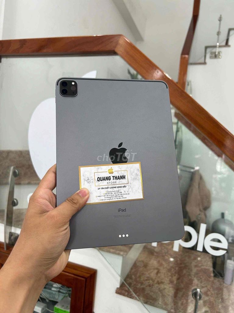 iPad Pro M1-256gb đẹp 99% pin zin máy 98%