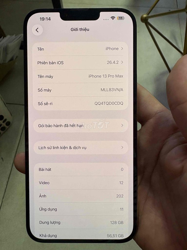Apple iPhone 13 Pro Max 128GB. Mua bán Điện thoại tại Quận Nam Từ Liêm Hà Nội được đăng bởi Thanh Thanh hình 1