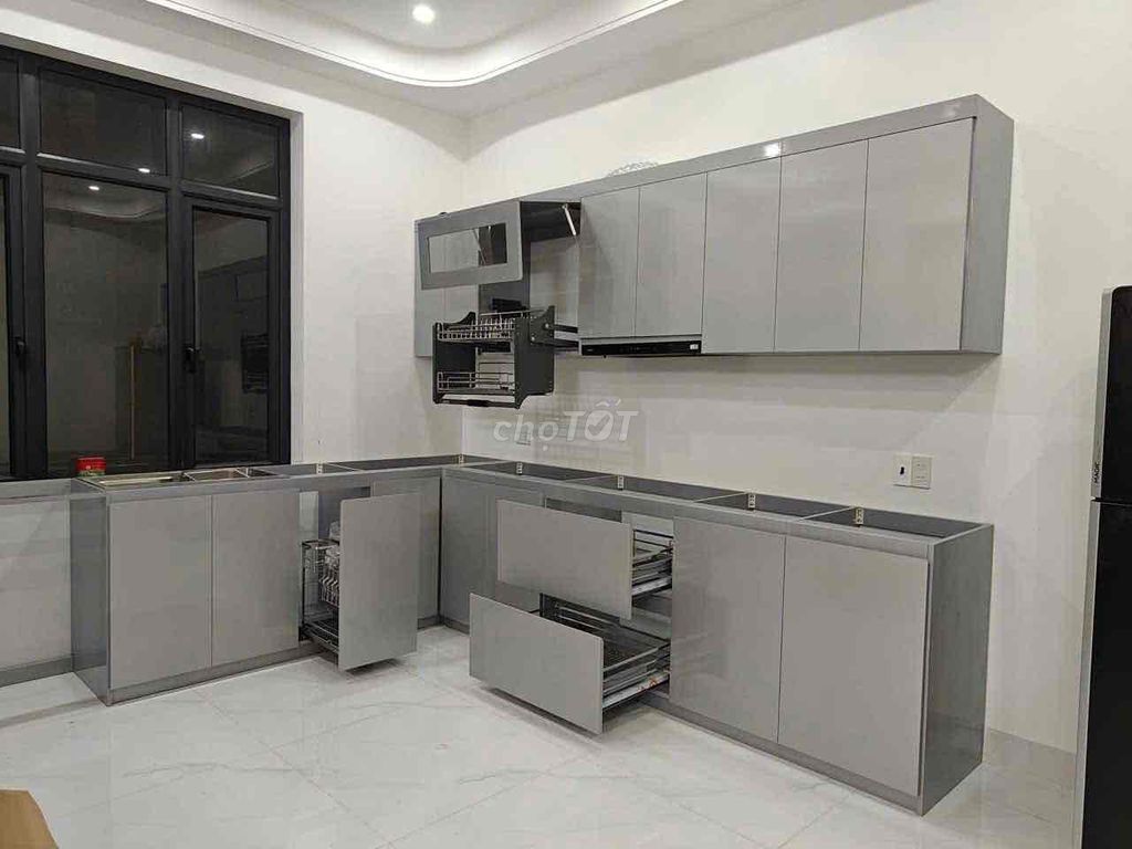 Tủ bếp Nhựa ECOPLAST Xám 1 mét dài 1800k. Mua bán Tủ, kệ gia đình tại Quận Tân Bình Tp Hồ Chí Minh được đăng bởi Nội Thất Gia Đình hình 1