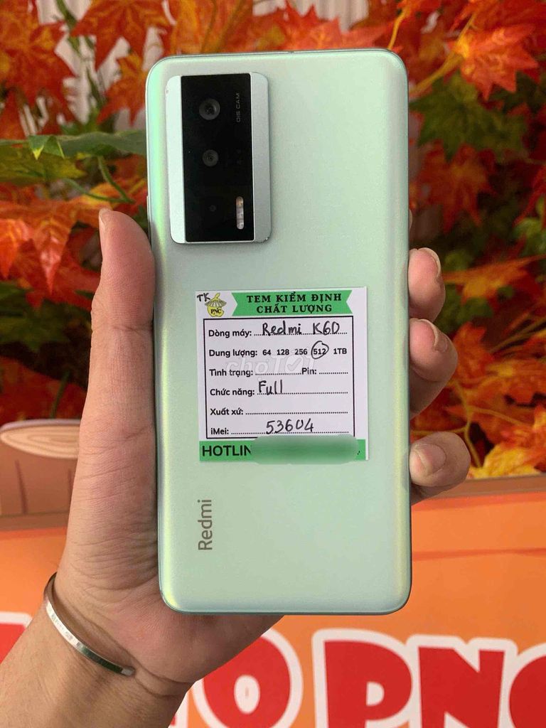 xả kho Xiaomi Redmi K60 512GB. Mua bán Điện thoại tại Quận Ninh Kiều Cần Thơ được đăng bởi PNC STORE hình 1