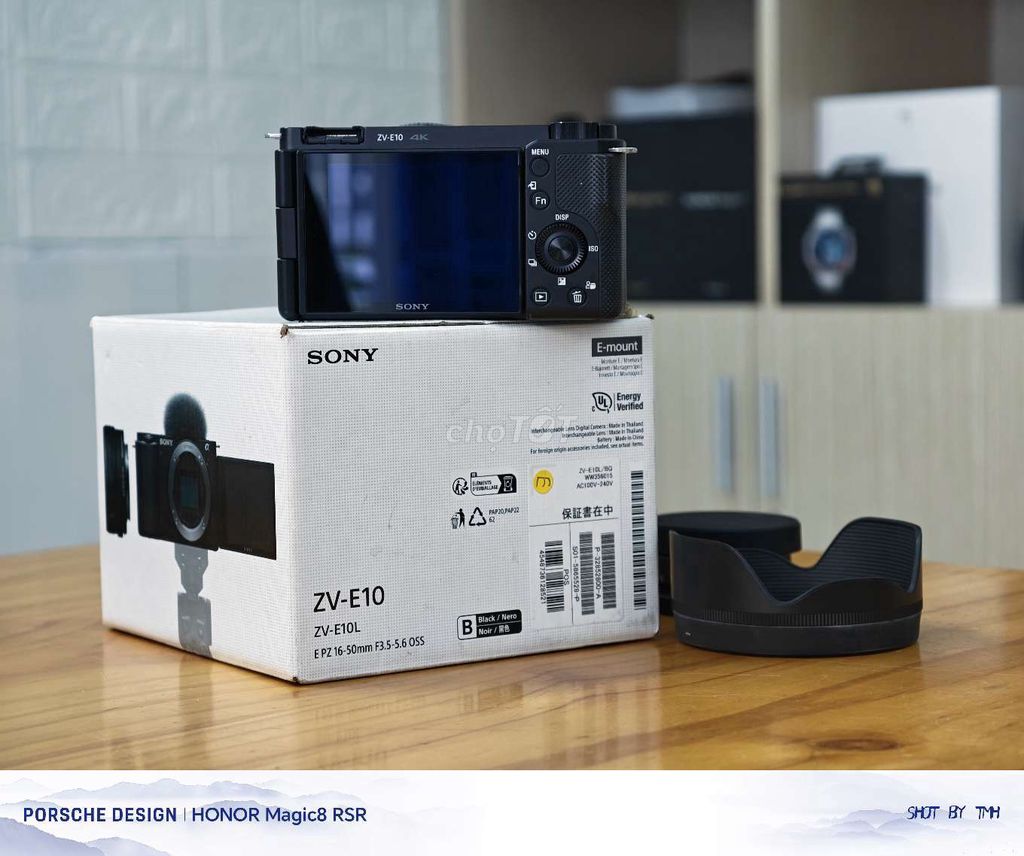 Máy ảnh Sony ZV-E10L fullbox 99% + lens sigma 16mm. Mua bán Máy ảnh, Máy quay tại Quận 7 Tp Hồ Chí Minh được đăng bởi TMH hình 1