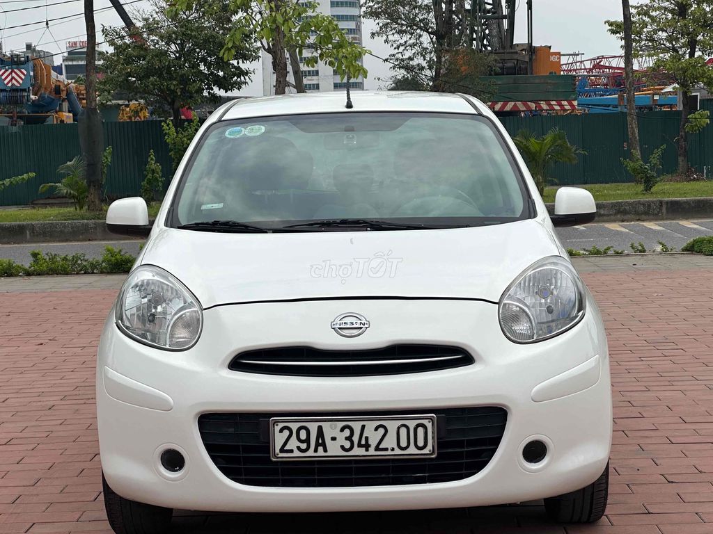 Nissan Micra 2010 1.0 AT Trắng. Mua bán Ô tô tại Huyện Đông Anh Hà Nội được đăng bởi Đông Anh Car Auto hình 1