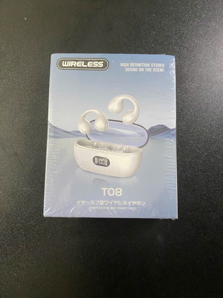 Tai nghe Bluetooth T08 Trắng Nhật Bản. Mua bán Tivi, Âm thanh tại Quận Bắc Từ Liêm Hà Nội được đăng bởi Đức Đỗ hình 1