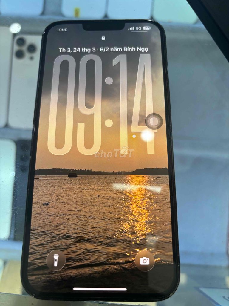 Apple iPhone 13 Pro Max 256GB Xanh titan. Mua bán Điện thoại tại Thành phố Nam Định Nam Định được đăng bởi Minh hình 1