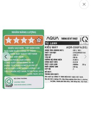 Tủ Lạnh  AQua nhỏ. Mua bán Tủ lạnh tại Huyện Hóc Môn Tp Hồ Chí Minh được đăng bởi Tên chưa cung cấp
