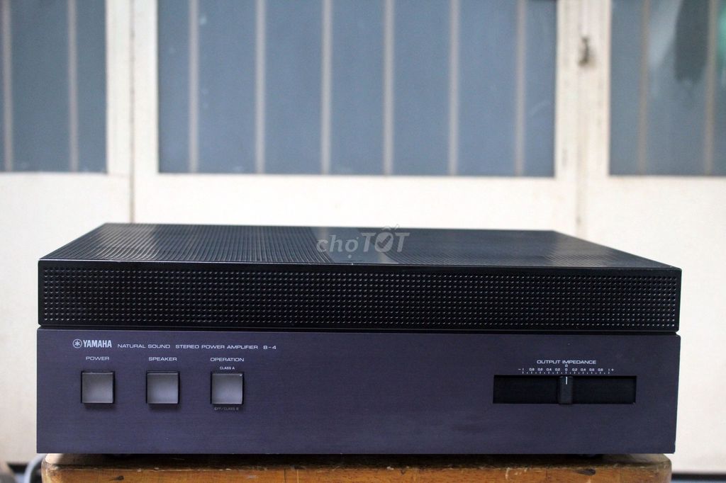 Power YAMAHA  B-4 Class A + Class AB. Mua bán Tivi, Âm thanh tại Quận 8 Tp Hồ Chí Minh được đăng bởi tran thanh long hình 1