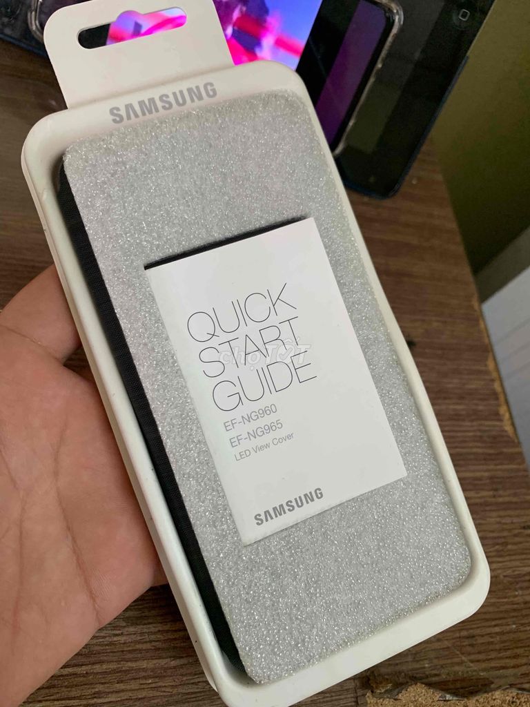 Flip cover Samsung S9+ chính hãng