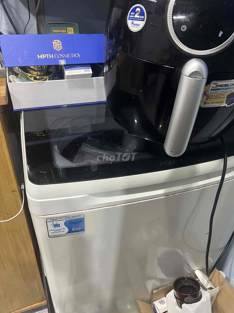 Máy giặt Aqua 10kg Trắng. Mua bán Máy giặt tại Quận 4 Tp Hồ Chí Minh được đăng bởi lê thị thắng hình 1