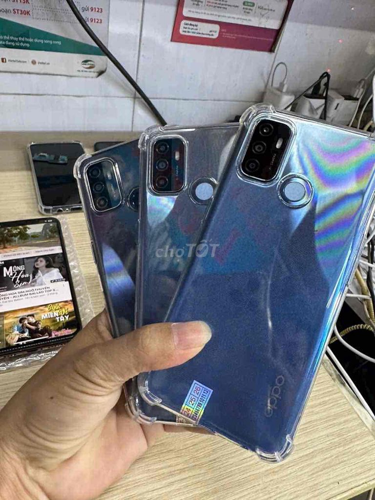 OPPO A53 Xanh 99%. Mua bán Điện thoại tại Quận Bình Tân Tp Hồ Chí Minh được đăng bởi Trang Phạm hình 1