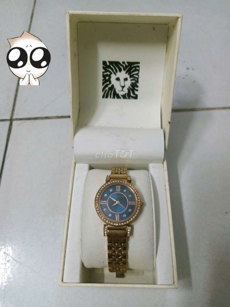 Đồng hồ Anne Klein Nữ Vàng hồng. Mua bán Đồng hồ tại Huyện Hóc Môn Tp Hồ Chí Minh được đăng bởi khả Hân  hình 1