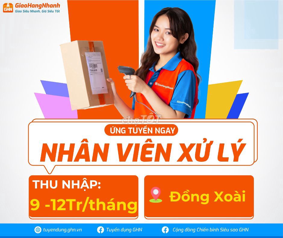 ĐỒNG XOÀI - ĐỒNG PHÚ TUYỂN NHÂN VIÊN KHO