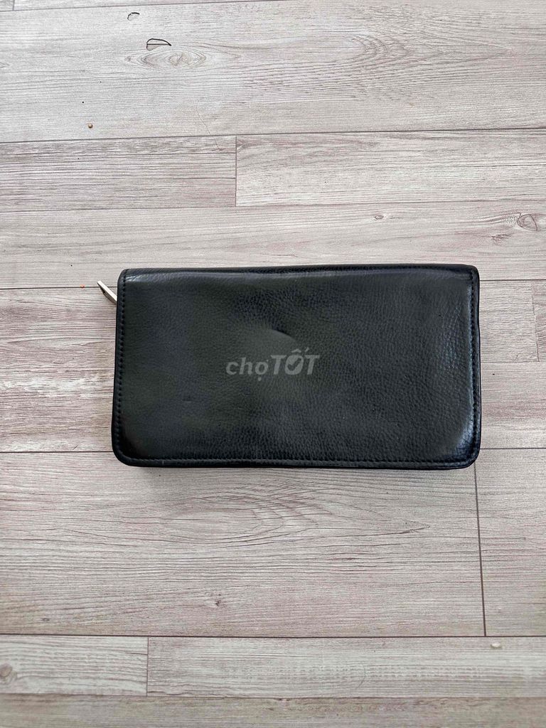 Ví cầm tay Da bò Đen Ngang 23 x Cao 13. Mua bán Túi xách tại Quận Long Biên Hà Nội được đăng bởi Chuyên đồ Aut Nam hình 1