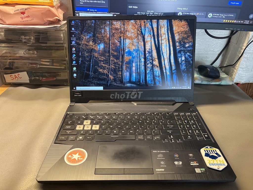 Laptop ASUS TUF Gaming F15 i5-10300H GTX1650. Mua bán Laptop tại Huyện Đức Trọng Lâm Đồng được đăng bởi 27TN Đức Trọng hình 1
