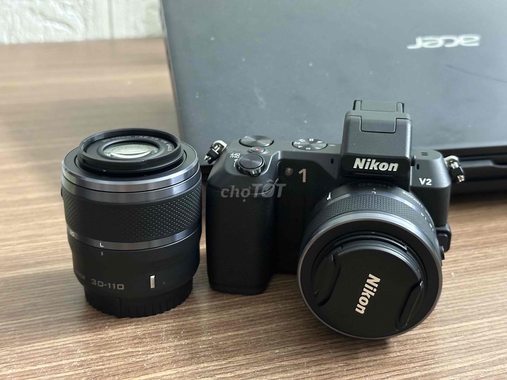 Máy ảnh Nikon V2 Đen kèm 2 lens. Mua bán Máy ảnh, Máy quay tại Quận Thanh Khê Đà Nẵng được đăng bởi Lê Văn Thống hình 1