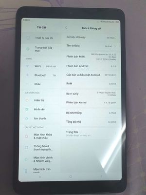 MTB Xiaomi mipad 4 gam 3/64