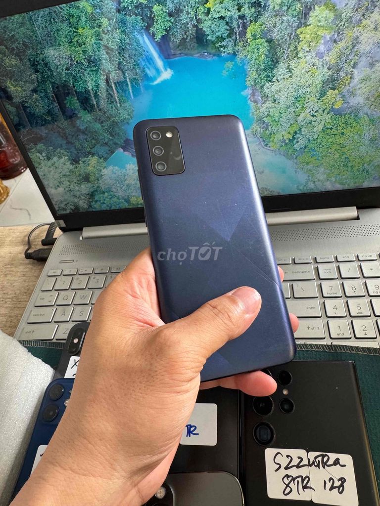 Samsung Galaxy A02s 4GB/64GB Xanh. Mua bán Điện thoại tại Thành phố Dĩ An Bình Dương được đăng bởi junstar store hình 1