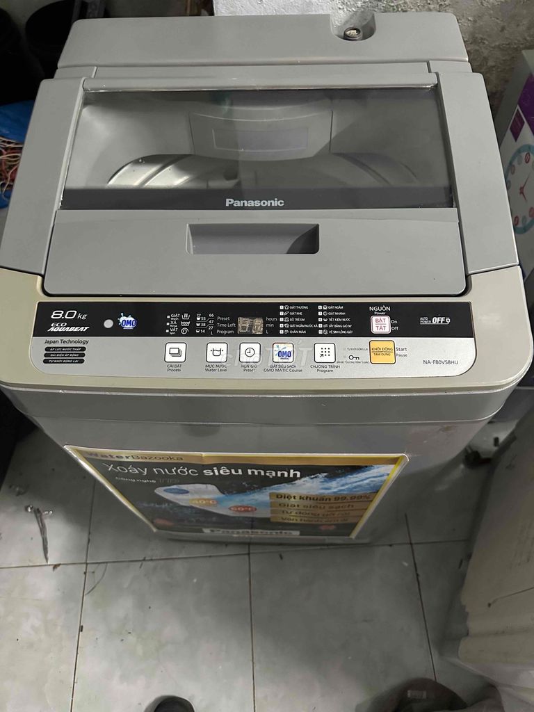 Máy giặt Panasonic NA-T80VS8U 8.0 kg. Mua bán Máy giặt tại Quận Sơn Trà Đà Nẵng được đăng bởi Vo Văn Lam hình 1