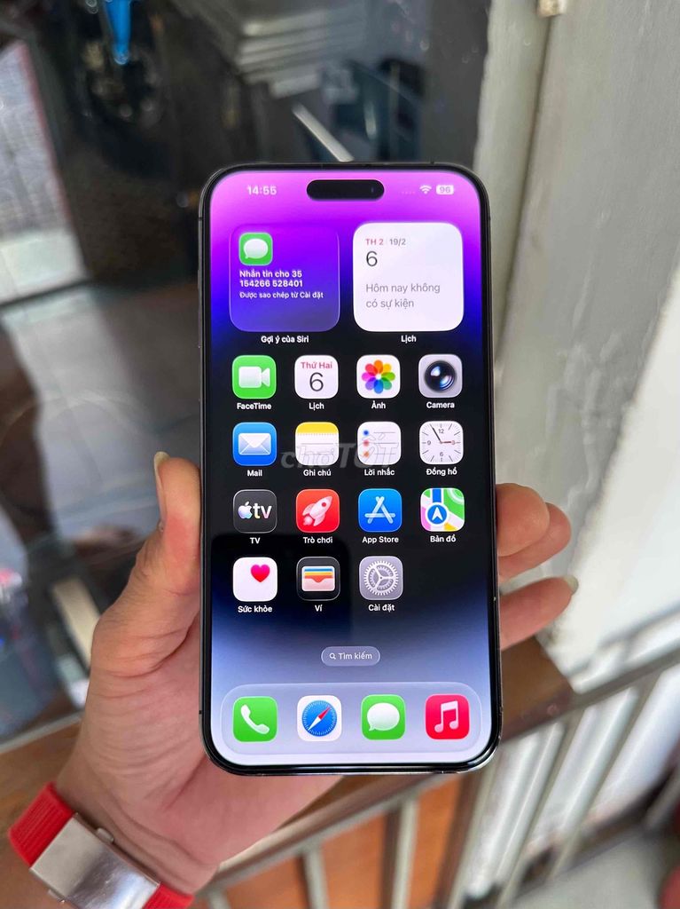 iPhone 14 Pro Max 256GB TÍM Mới 98% Bản có khe Sim. Mua bán Điện thoại tại Quận Tân Phú Tp Hồ Chí Minh được đăng bởi hoàng long hình 1