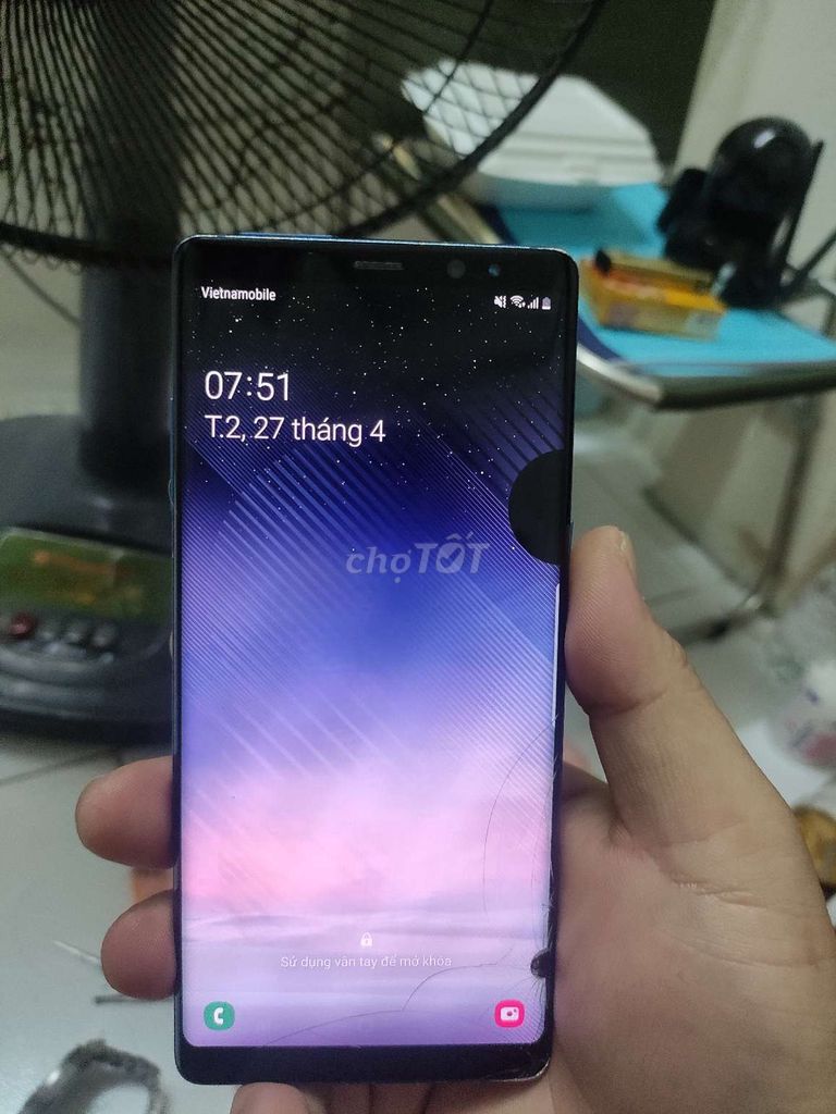 Samsung Note 8 Đen Nguyên zin. Mua bán Điện thoại tại Quận Hai Bà Trưng Hà Nội được đăng bởi Bbeo hình 1