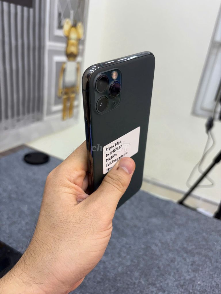 iPhone 11 Pro Max 64GB Xám đã thay màn. Mua bán Điện thoại tại Quận Bắc Từ Liêm Hà Nội được đăng bởi Cửa hàng Bính Táo hình 1