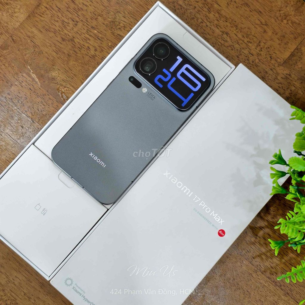 Xiaomi 17 Pro Max 512GB Xám Fullbox. Mua bán Điện thoại tại Quận Gò Vấp Tp Hồ Chí Minh được đăng bởi StoreUS hình 1