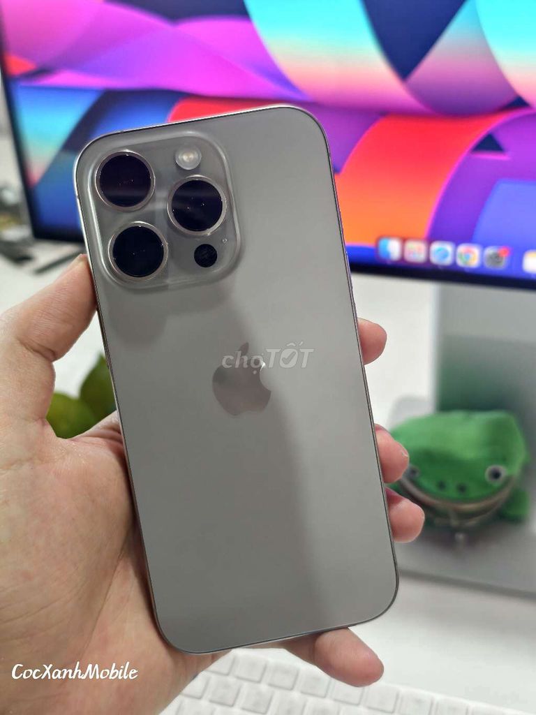 iPhone 16 Pro 256GB Quốc Tế khay sim, zin áp đẹp . Mua bán Điện thoại tại Quận Liên Chiểu Đà Nẵng được đăng bởi Minh Hiệp CócXanhMobile hình 1