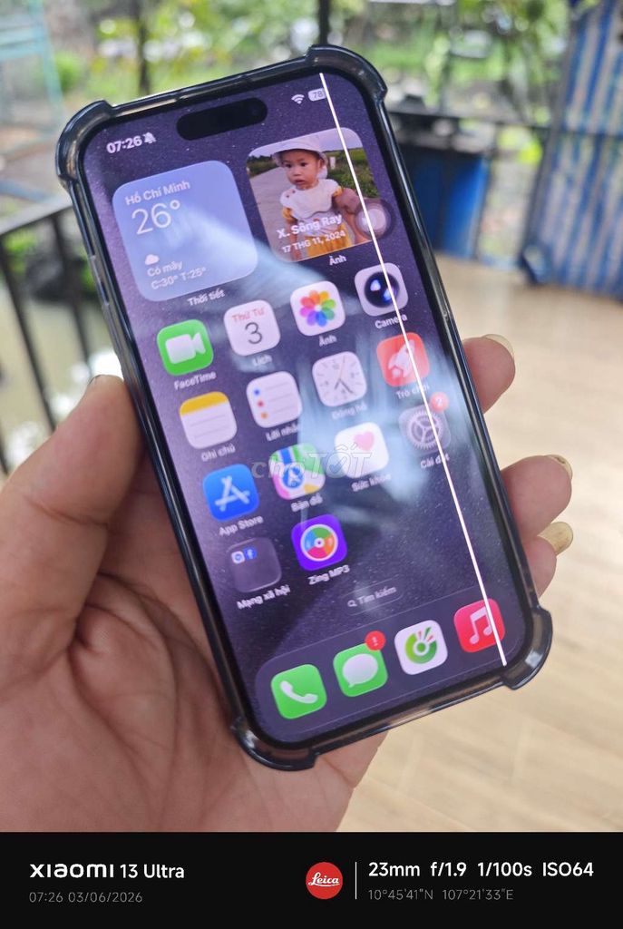 iPhone 15 Pro 128GB Đen Mỹ Đã sử dụng. Mua bán Điện thoại tại Huyện Cẩm Mỹ Đồng Nai được đăng bởi Phạm Phương hình 1