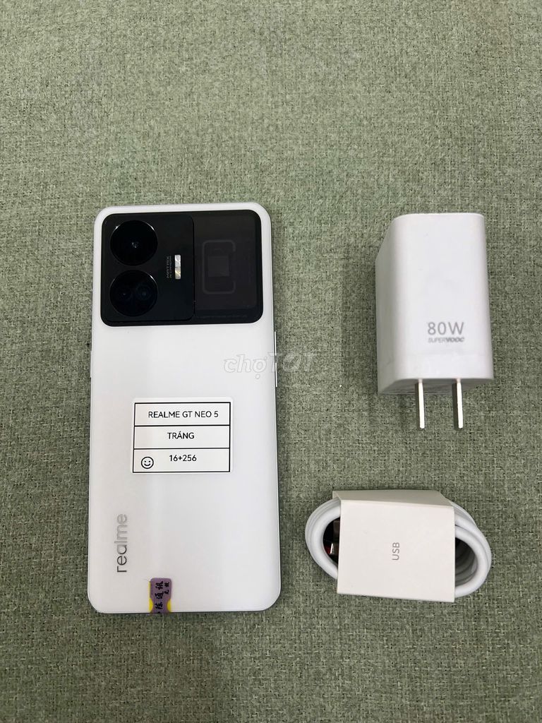 Realme GT Neo 5 16/256 80w vooc TRẢ GÓP - COD